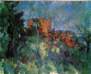 Chateau Noir IV - Paul Cezanne Oil Painting