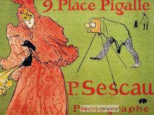 The Photagrapher Sescau by Henri De Toulouse-Lautrec.j