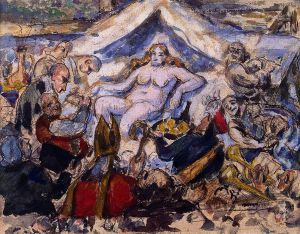 The Eternal Woman (study) -    Paul Cezanne Oil Painting