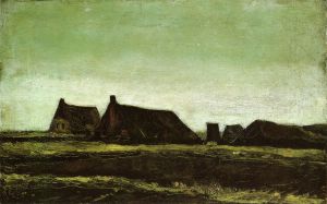 Farms -   Vincent Van Gogh Oil Painting