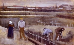 Meadows near Rijswijk - Vincent Van Gogh Oil Painting