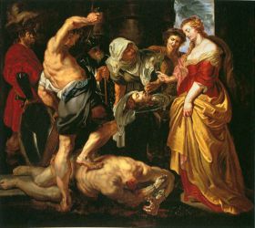 Beheading of St John the Baptist -   Peter Paul Rubens oil painting