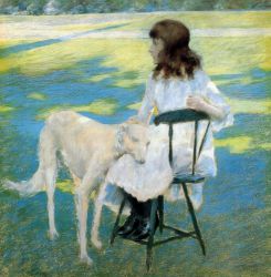 Good Friends II -   William Merritt Chase Oil Painting