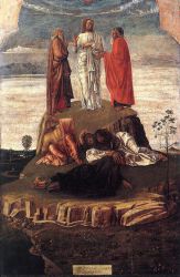 Transfiguration of Christ - Giovanni Bellini Oil Painting