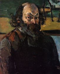 Self Portrait 6 -  Paul Cezanne Oil Painting