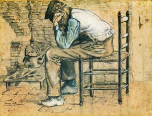 Worn Out -   Vincent Van Gogh Oil Painting