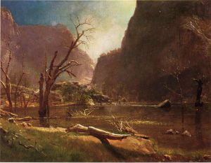 Hatch-Hatchy Valley, California -   Albert Bierstadt Oil Painting