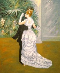 Dance in The City - Pierre Auguste Renoir Oil Painting