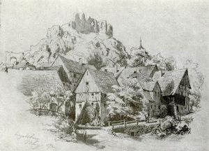 Engelsburg - John Singer Sargent Oil Painting