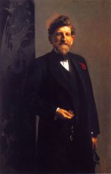 Senator Calvin Brice -   John Singer Sargent Oil Painting