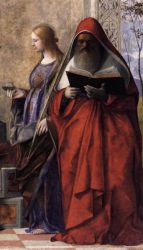 San Zaccaria Altarpiece (detail) IV -    Giovanni Bellini Oil Painting