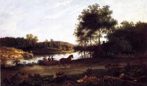 The Carriage Ride Home -  Thomas Birch Oil Painting