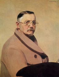 Self Portrait -   Felix Vallotton Oil Painting