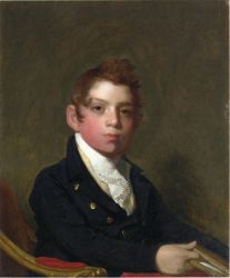 David Urquhart -   Gilbert Stuart Oil Painting