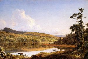 North Lake -  Frederic Edwin Church Oil Painting