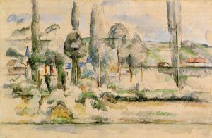 The Chateau de Medan -  Paul Cezanne Oil Painting