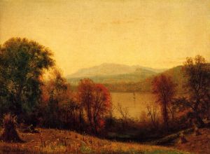 Autumn on the Hudson - Thomas Worthington Whittredge Oil Painting