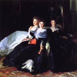 The Misses Hunter - John Singer Sargent oil painting