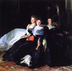 The Misses Hunter -   John Singer Sargent oil painting