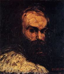 Self Portrait -  Paul Cezanne Oil Painting