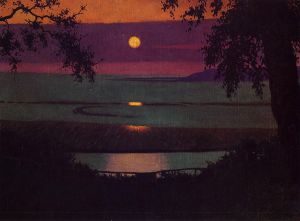 Sunset -   Felix Vallotton Oil Painting