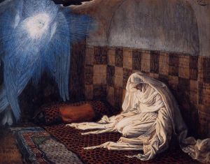 The Annunciation - James Tissot oil painting