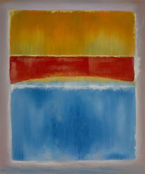 Untitled (yellow, red and blue) - Mark Rothko Oil Painting