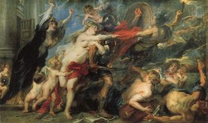 The Consequences of War -  Peter Paul Rubens oil painting