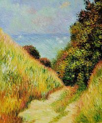Chemin De La Cavee Pourville - Claude Monet Oil Painting