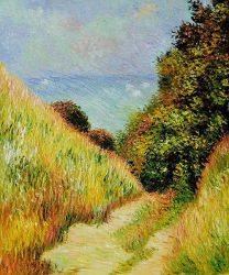 Chemin De La Cavee Pourville -  Claude Monet Oil Painting