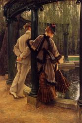 Quarrelling - James Tissot oil painting