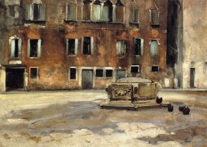 Campo San Agnese, Venise - John Singer Sargent Oil Painting