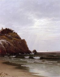 Coastal View, Newport - Alfred Thompson Bricher Oil Painting