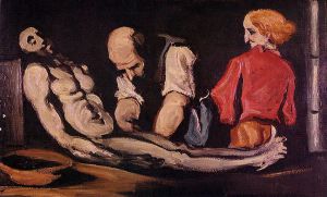 Preparation for the Funeral -   Paul Cezanne Oil Painting