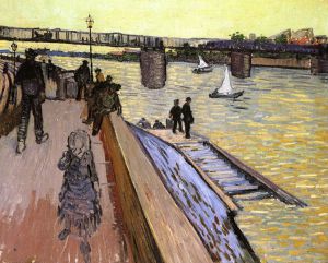 The Bridge at Trinquetaille - Oil Painting Reproduction On Canvas