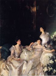 The Wyndham Sisters - Oil Painting Reproduction On Canvas