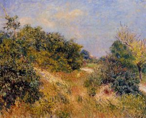 Edge of Fountainbleau Forest-June Morning -  Alfred Sisley Oil Painting