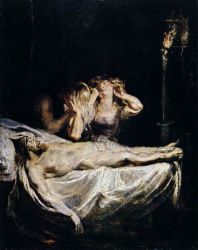 The Lamentation II -  Peter Paul Rubens oil painting