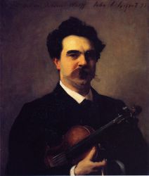 Johannes Wolff -   John Singer Sargent Oil Painting