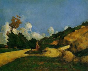 The Road -   Paul Cezanne Oil Painting