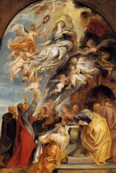 The Assumption of Mary -  Peter Paul Rubens oil painting