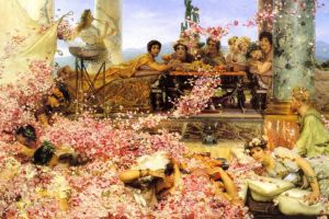 The Roses of Heliogabalus - Sir Lawrence Alma-Tadema oil painting