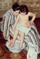Title not available - Mary Cassatt oil painting,