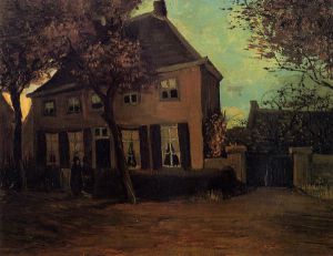 The Parsonage at Nuenen -  Vincent Van Gogh Oil Painting