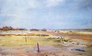Shore Scene -  William Merritt Chase Oil Painting