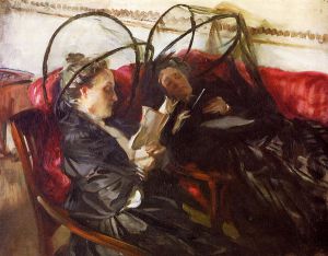 Mosquito Nets - Oil Painting Reproduction On Canvas