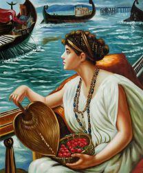 A Roman Boat Race, 1889 - Oil Painting Reproduction On Canvas