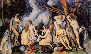 The Large Bathers II - Paul Cezanne oil painting