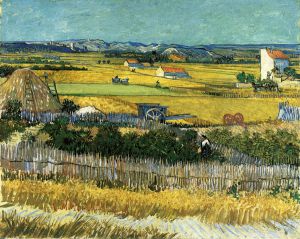 The Harvest -  Vincent Van Gogh Oil Painting