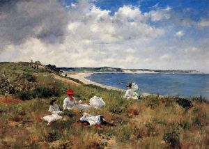 Idle Hours -William Merritt Chase Oil Painting
